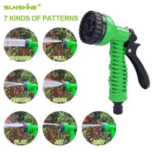 TUYAU D'ARROSAGE EXTENSIBLE + PISTOLET