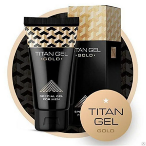 TITAN GEL gold pour homme